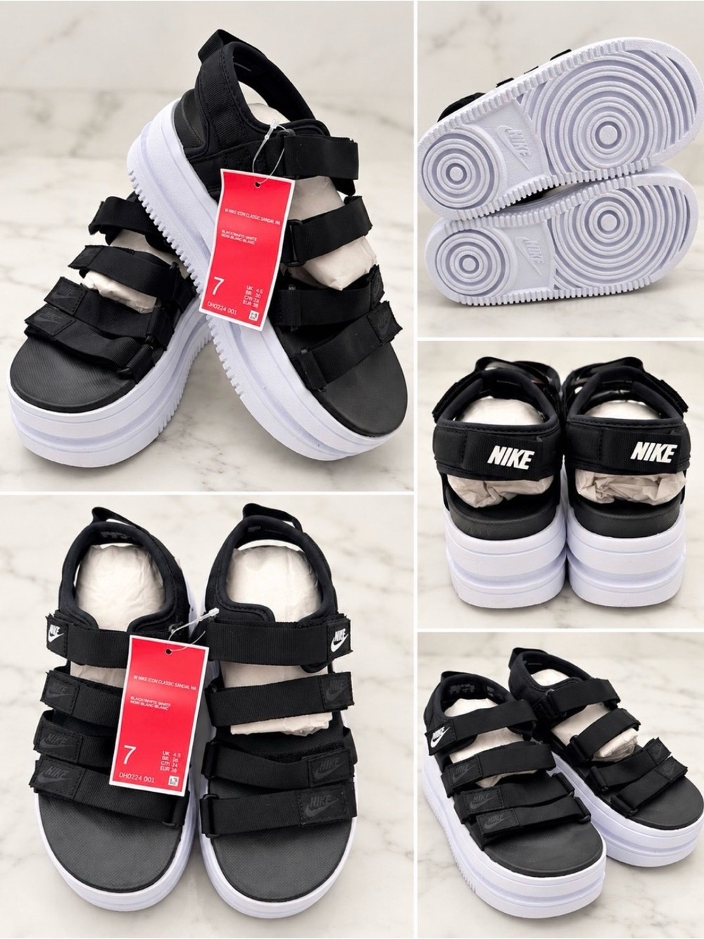 Nike Icon Classic Platform Sandals – Women’s Size 7